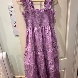 Hill House Home x Phenomenal Bridgerton Lavender Floral Ellie Nap Dress - L